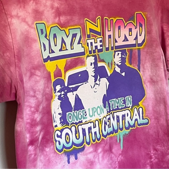 Boys In The Hood Once Upon A Time T-Shirt Medium Pink - Picture 4 of 8